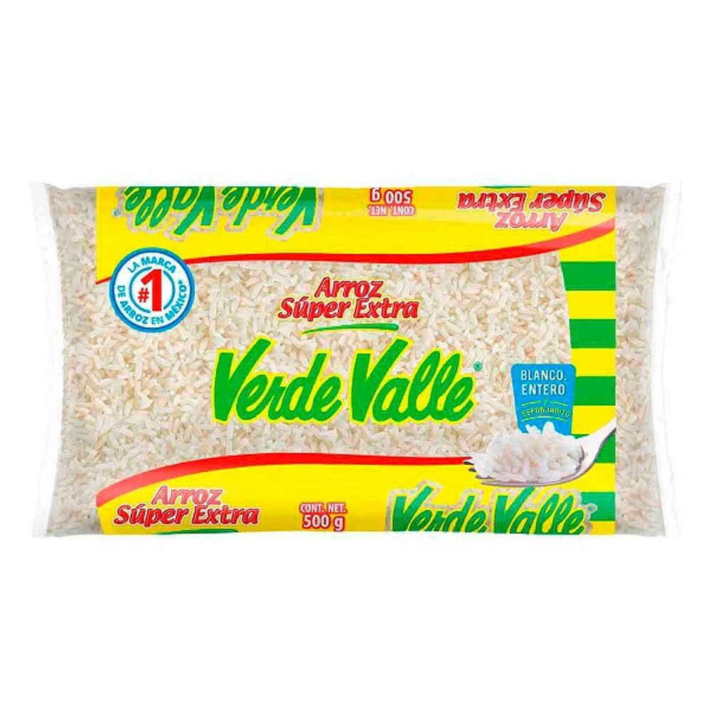 ARROZ 500G VERDE VALLE