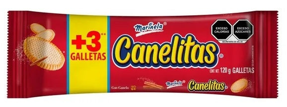 E8 CANELITAS 120G MARINELA