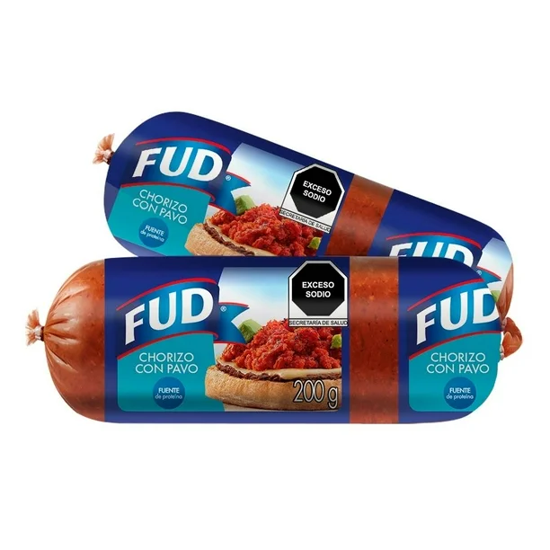 CHORIZO D PAVO 200G FUD