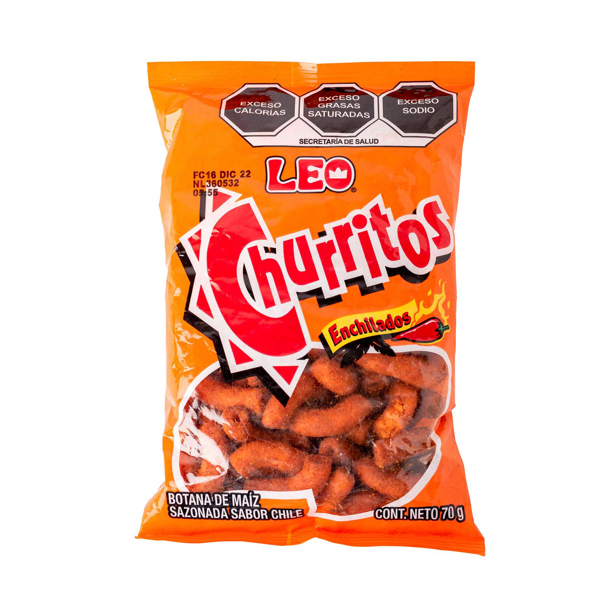 CHURRITOS 10/70G LEO