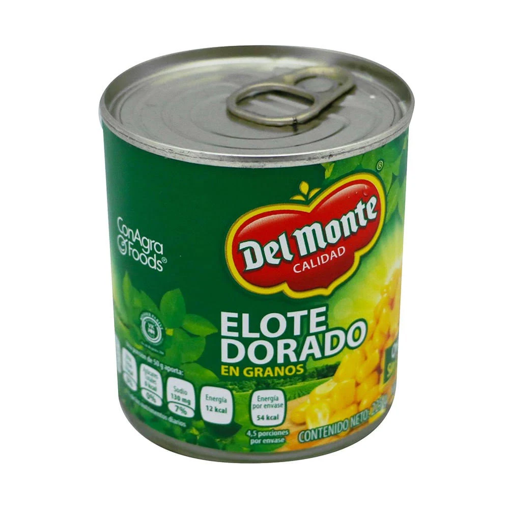 ELOTE DORADO EN GRANOS DEL MONTE 400G