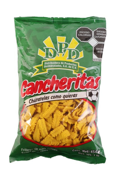 F9 FRITURA DE MAIZ CANCHERITAS 454G DPD