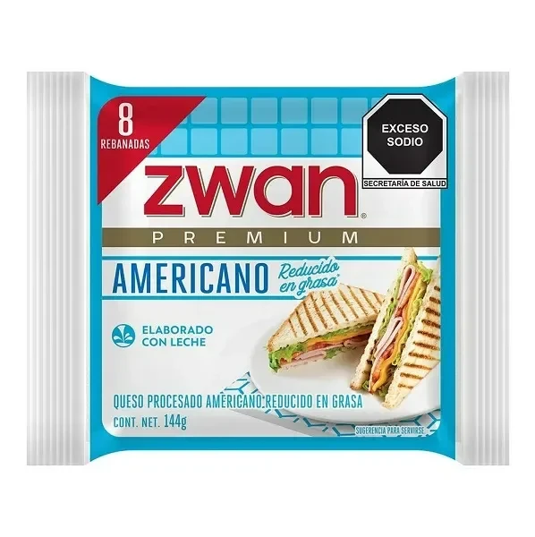 QUESO AMERICANO ZWAN 144GR