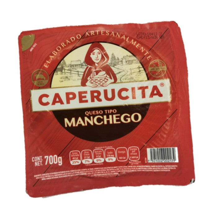 QUESO MANCHEGO CAPERUCITA 700 G