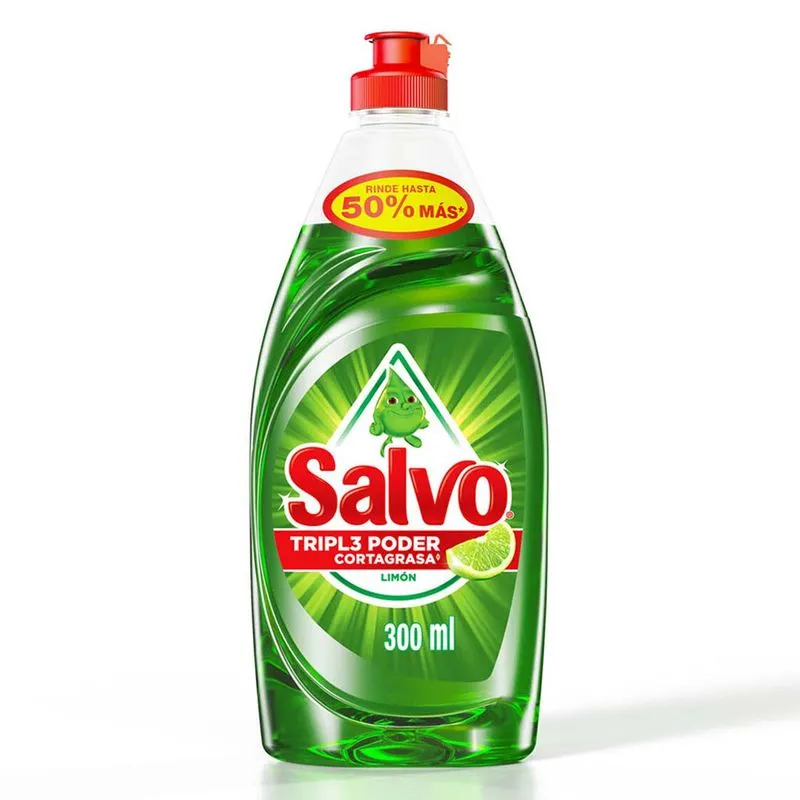 SALVO LIQ LIMON 300 ML