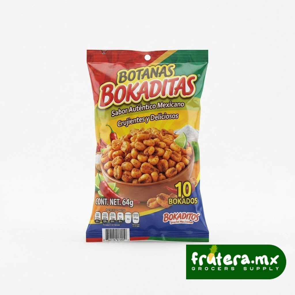 F9 BOTANAS BOKADITAS 64GR. C/10 BOKADOS