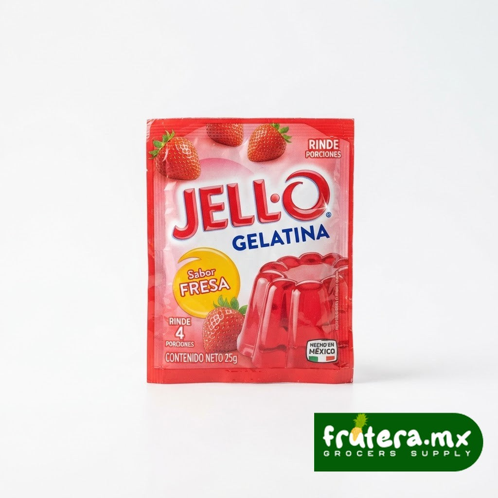 E1 GELATINA FRESA 25G JELLO