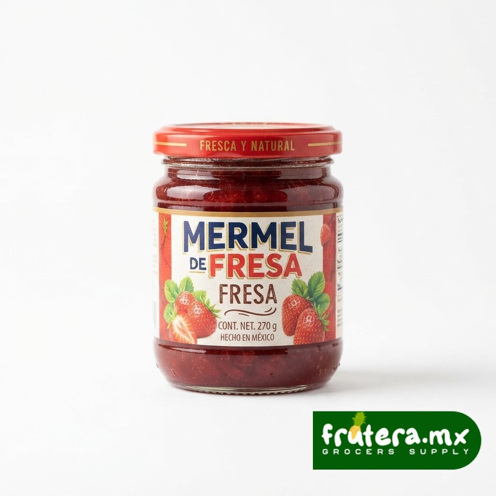 E6 MERMEL DE FRESA 270 G