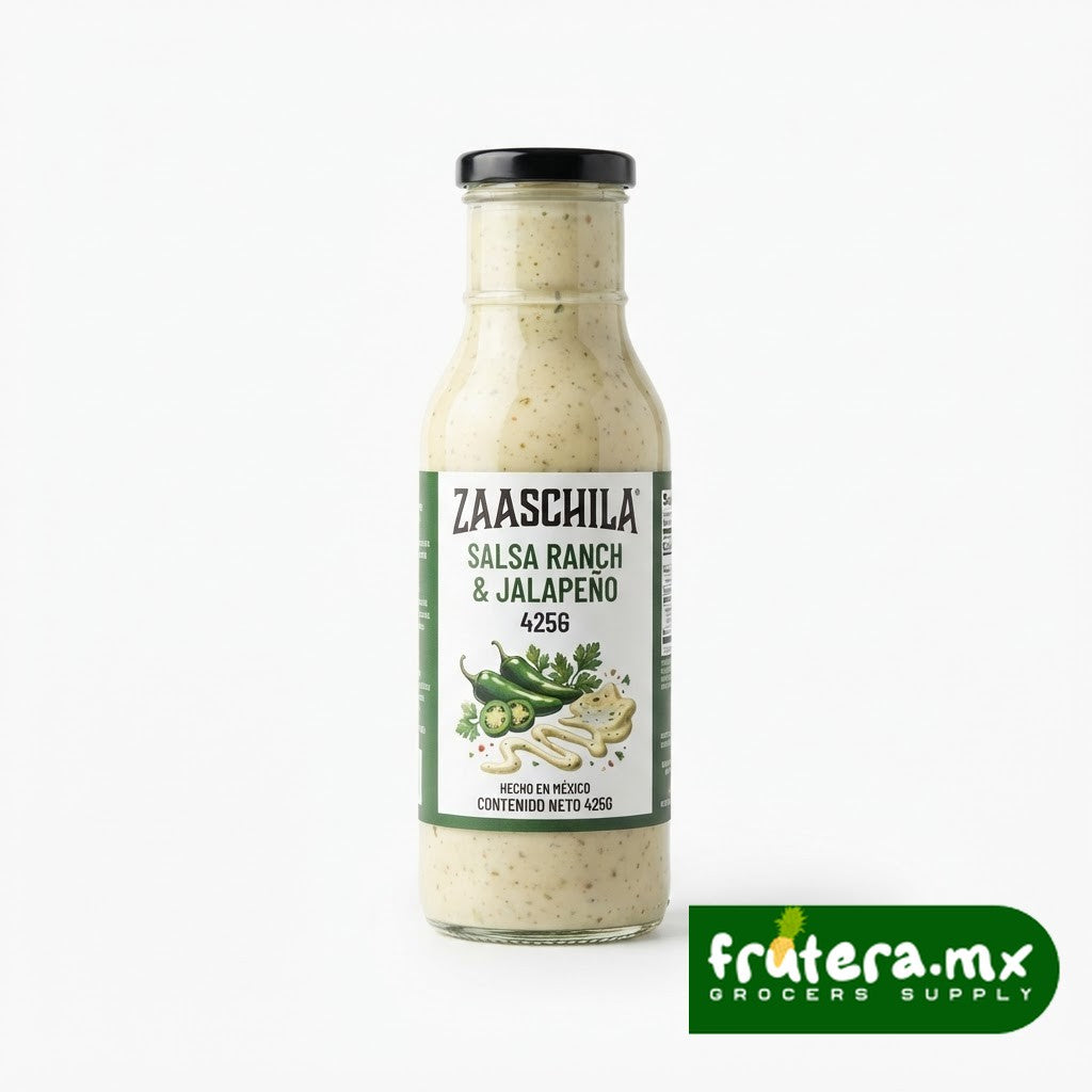 E2 SALSA RANCH & JALAPEÑO ZAASCHILA 425G
