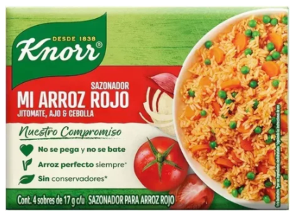 Sazonador Knorr Tomate 8 Cubos de 10.5 g