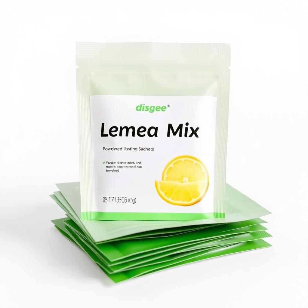 Polvo para agua sabor limon