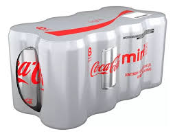8 PACK COCA COLA LIGHT SIN CAFEINA 235ml