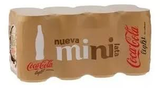 8 PACK COCA COLA LIGHT SIN CAFEINA 235ml