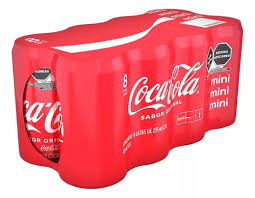 8 PACK COCA COLA LIGHT SIN CAFEINA 235ml