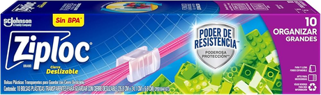 Bolsas Para Almacenar Slider Grande 10 Pz