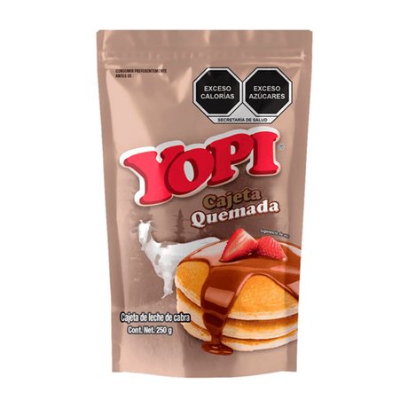 CAJETA YOPI 250 G QUEMADA 8827