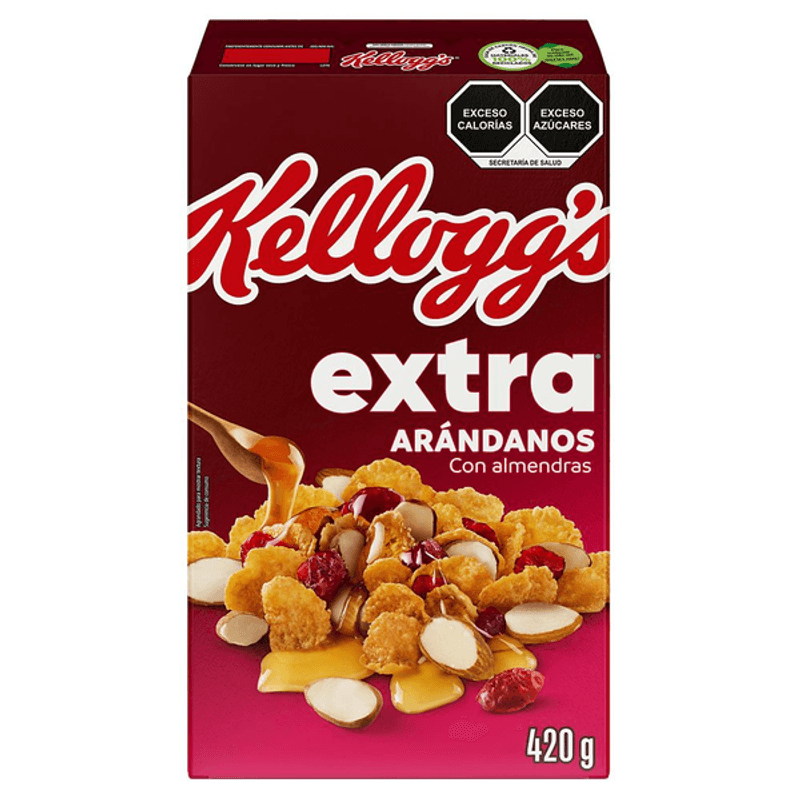 CEREAL EXTRA KELLOGG´S ARANDANO /ALMENDRA 130G