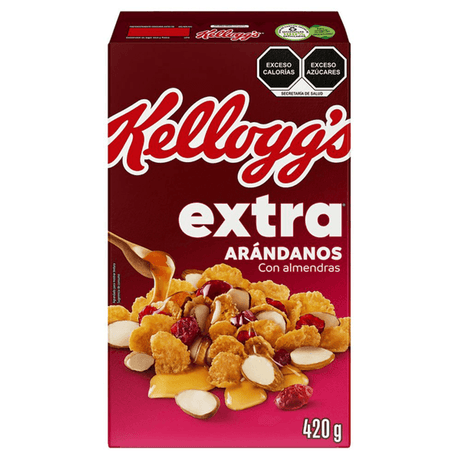 CEREAL EXTRA KELLOGG´S ARANDANO /ALMENDRA 130G