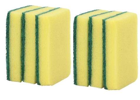 G8 FIBRA VERDE C/ESPONJA C/6PZA