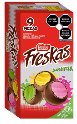G2 FRESKAS CARAMELO 315G (9/35G)