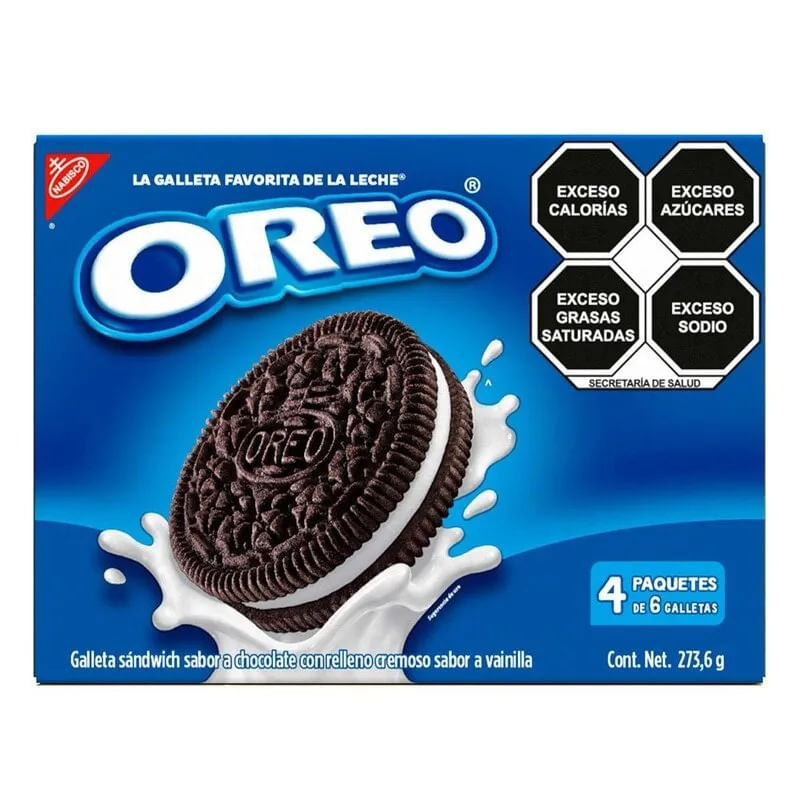 GALLETA OREO CHOCOLATE 273.6GRS