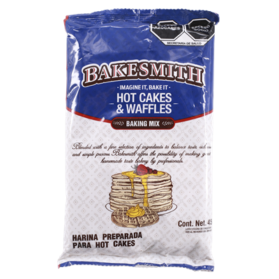 HARINA DE HOTCAKES BAKESMITH 450G