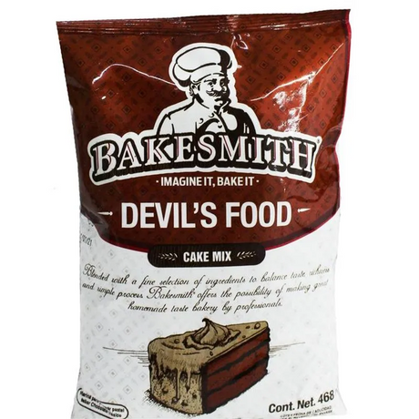 HARINA PARA PASTEL CHOCOLATE BAKESMITH 468G