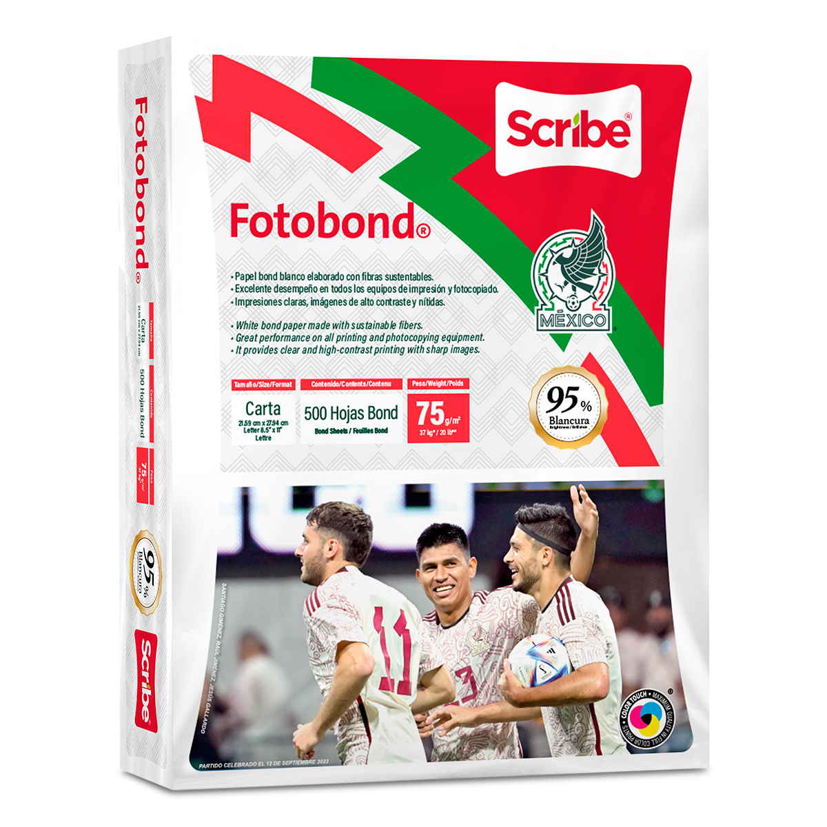 HOJA FOTOCOPIA 500HJ FOTOBOND CARTA 25018