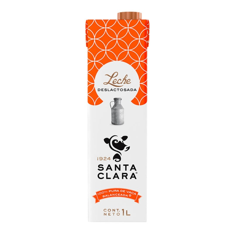 F4 LECHE SANTA CLARA DESLACTOSADA 1L