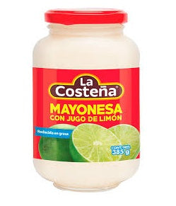 E6 MAYONESA C/LIMON 385G LA COSTEÑA