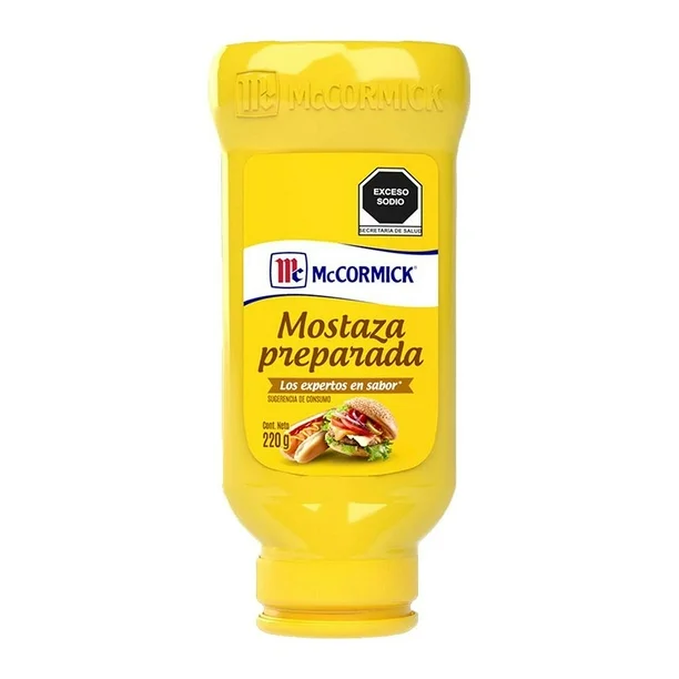 MOSTAZA PREPARADA 220GR MCCORMICK