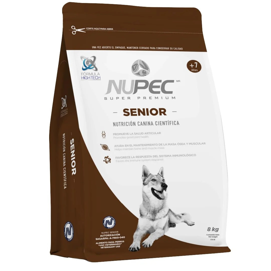 Nupec Senior    Perro 8kg 