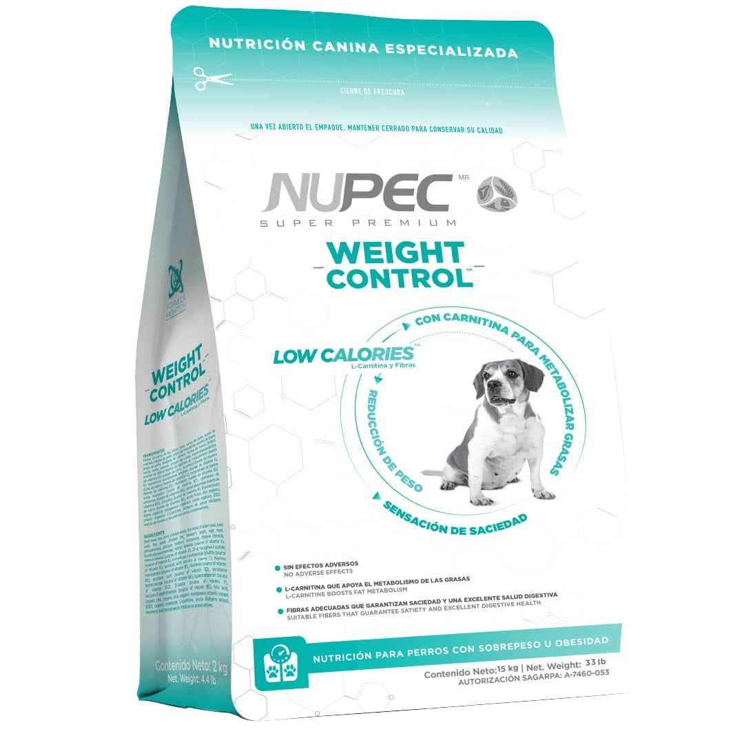 F5 Nupec Weight Control    Perro 15kg