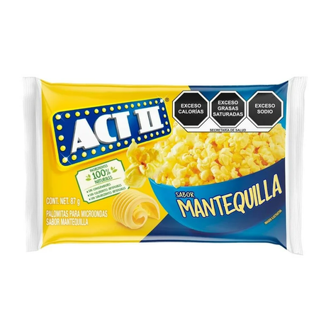 PALOM ACT II MANTEQUILLA PIEZA con 80G