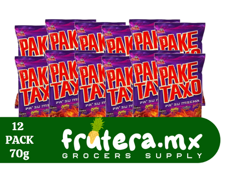 PAQUETAXO XTRA FLAMIN HOT 12 BOLSAS CON 70G