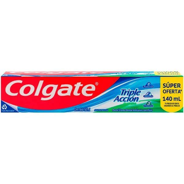 PASTA COLGATE TRIPLE ACCION 140ML