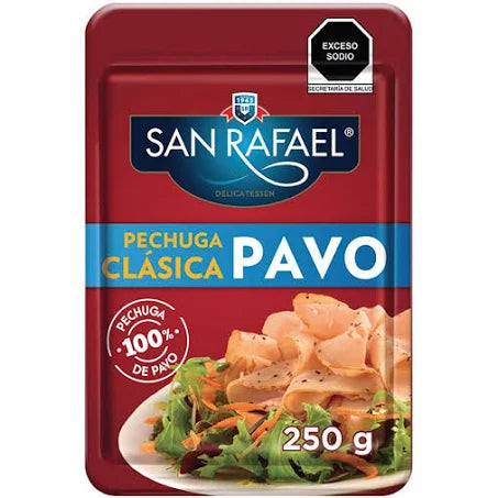 PECHUGA DE PAVO CLASICA 250G 12