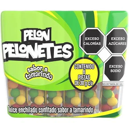 PELON PELONETES TAMARINDO DULCE ENCH 6/30G 24000