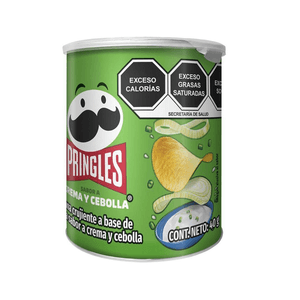 PRINGLES CREMA Y CEBOLLA 40G