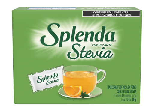 D9 SPLENDA ENDULZANTE STEVIA 40G