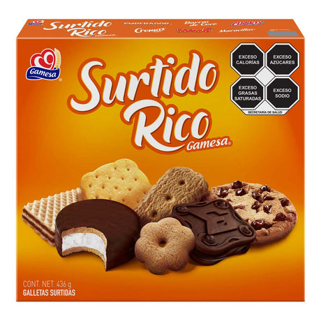 SURTIDO RICO 436G GAMESA
