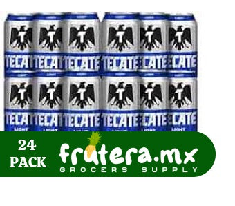 TECATE LIGHT C/24, 355 ML 139374