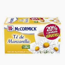 TE DE MANZANILLA McCORMICK C/25