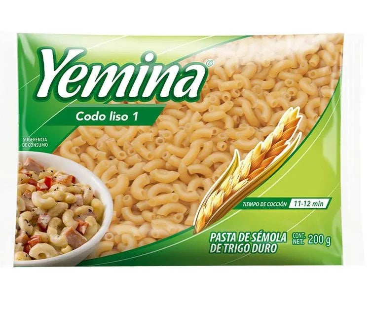 C8 YEMINA CODO LISO #1 200 G