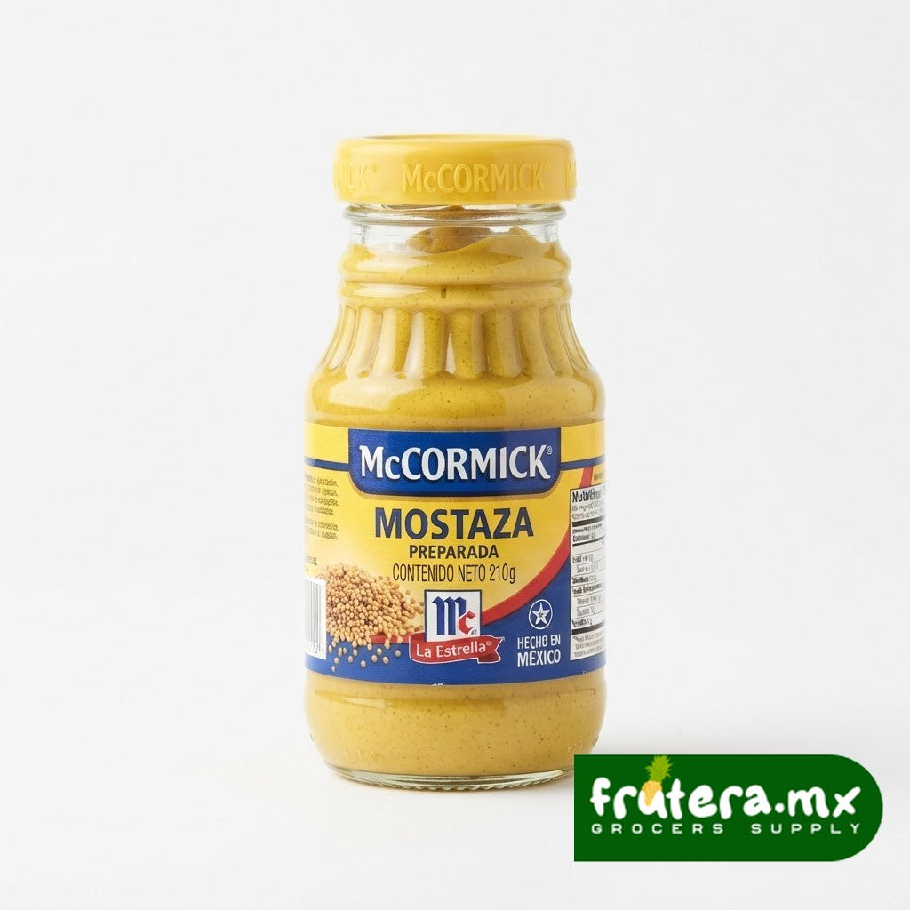 E6 MOSTAZA 210G MCCORMICK