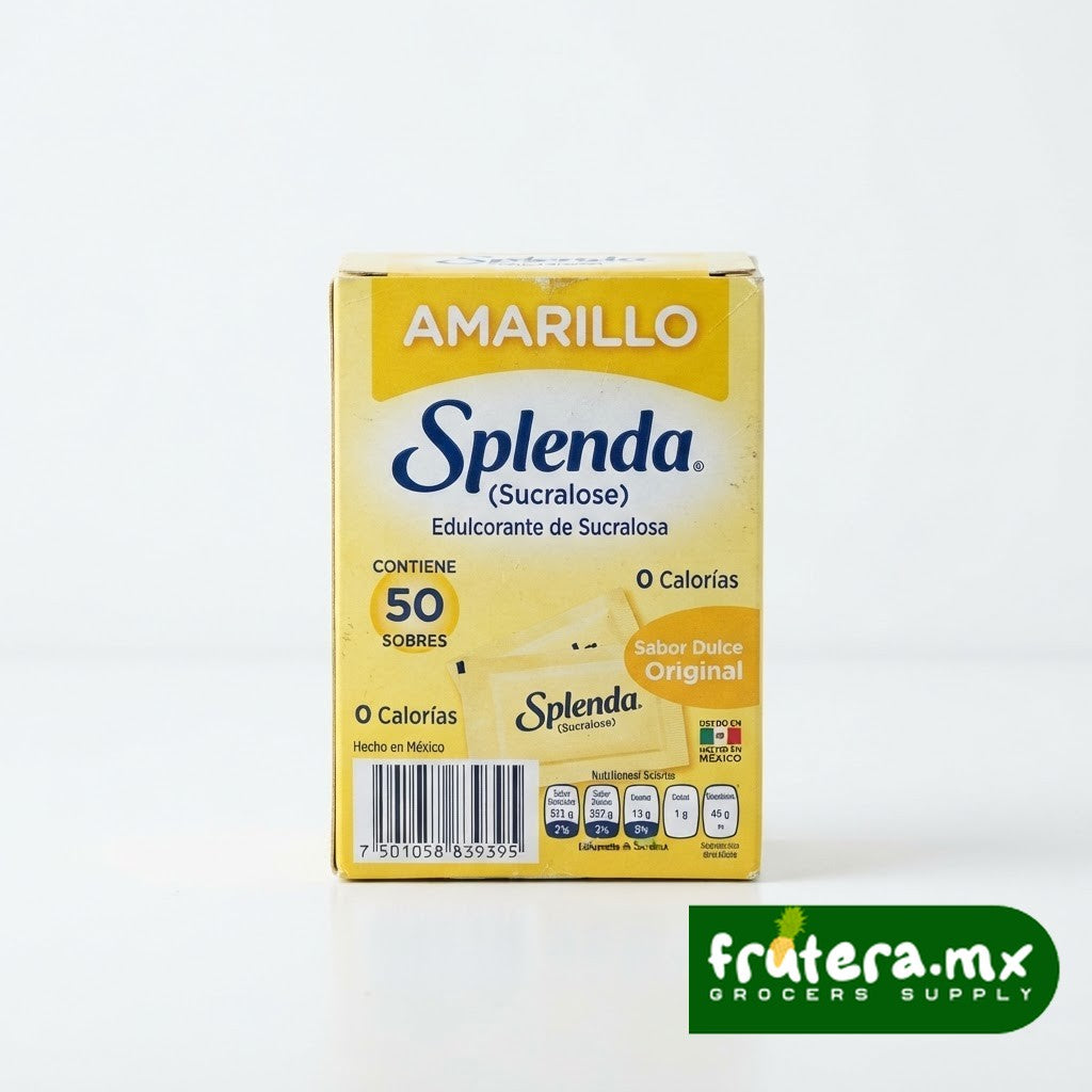 D9 SPLENDA AMARILLO C/50